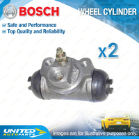 2x Rear Bosch Wheel Cylinders for Hyundai Accent LC Getz TB 1.5L 2000-2005