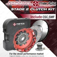 Mantic Stage 2 Clutch Kit Include CSC + SMF for Pontiac GTO 6.0L LS2 2005-2006
