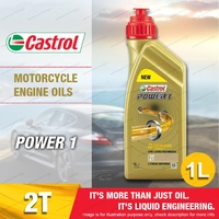 Castrol Power 1 Racing Full Synthetic 2T Motorcycle Engine Oil 1L 3384385