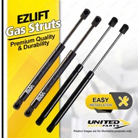 4 Pcs Bonnet + Boot Gas Strut Lift Springs fits Audi A4 B8 8K Quattro 2008-2012