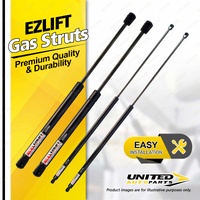 4 Pcs Bonnet + Boot Gas Strut Lift Springs fits Audi A6 C4 4A Quattro 1994-1997