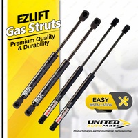 4 Pcs Bonnet + Boot Gas Strut Lift Springs fits Audi TT 8N Roadster 1999-2003