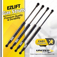 4 x Bonnet + Boot Gas Strut Lift Springs fits BMW 3 Series E46 Coupe Sedan 98-06