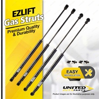 4 Pcs Bonnet + Boot Gas Strut Lift Springs fits Ford Falcon AU AUII AUIII 98-02