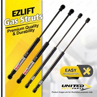 4 Pcs Bonnet + Boot Gas Strut Lift Springs fits Ford Falcon EB ED Sedan 93-94