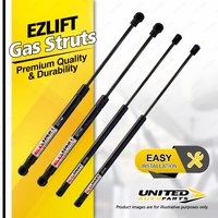 4 Pcs Bonnet + Boot Gas Strut Lift Springs fits Ford Falcon EF EL Sedan 94-98