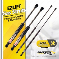 4 x Bonnet + Boot Gas Strut Lift Springs fits Jaguar XK8 X100 Convertible 00-06