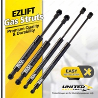 4 Pcs Bonnet + Boot Gas Strut Lift Springs fits Nissan Maxima J31 03-09 388mm