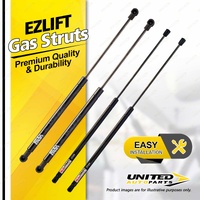 4 Pcs Bonnet + Boot Gas Strut Lift Springs fits Volkswagen CC 3C FWD AWD 12-17