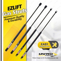 4 Pcs Bonnet + Boot Gas Strut Lift Springs fits Volvo 960 Sedan 11/1990-1997