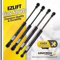 4 Pcs Bonnet + Boot Gas Strut Lift Springs fits Volvo S60 RS 1/2001-9/2009