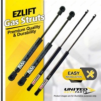 4 Pcs Bonnet + Boot Gas Strut Lift Springs fits Volvo S70 LS 2/1997-On Spoiler