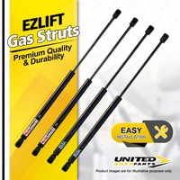 4 Pcs Bonnet + Hard Lid Gas Struts fits Ford Falcon BA BF II 2002-2008 Spoiler