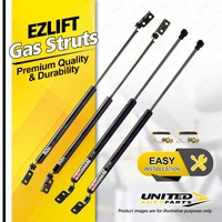 4 Pcs Bonnet + Hatch Gas Strut Lift Springs fits Holden Piazza YB Coupe 86-87