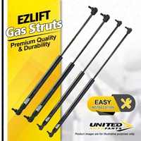 4 Pcs Bonnet + Hatch Gas Strut Lift Springs fits Holden Vectra ZC Sedan 03-06