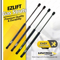 4 Pcs Bonnet + Hatch Gas Strut Lift Springs fits Porsche 928 S S4 GT GTS 78-95