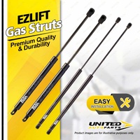 4 Pcs Bonnet + Hatch Gas Strut Lift Springs fits Porsche 944 S S2 Turbo 82-89