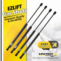 4 Pcs Bonnet + Lift Gas Lift Struts fits Audi Q7 4L 3.0 4.2 6.0 Power Lift Gate