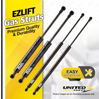 4 Pcs Bonnet + Lift Gas Strut Lift Springs fits BMW X5 Series AWD E53 2000-2007