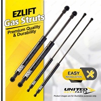 4 x Bonnet + Lift Gas Strut Lift Springs fits Land Rover Range Rover L322 02-13