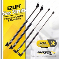 4 Pcs Bonnet + Lift Gas Strut Lift Springs fits Lexus RX330 MCU38R 4/2003-1/2006