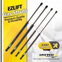 4 Pcs Bonnet + Lift Gas Strut Lift Springs fits Lexus RX350 GSU35R SUV 2006-2009