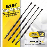 4 Pcs Bonnet + Lift Gas Struts fits Lexus RX450H GYL15R 09-15 Power Lift Gate