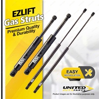 4 Pcs Bonnet + Lift Gas Lift Struts fits Mercedes Benz ML Class W163 W164 98-07