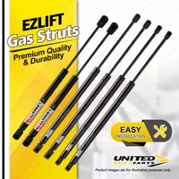 6 Pcs Bonnet + Lift + Glass Gas Strut Springs fits Ford Explorer 4WD UX UZ 02-05