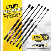 6 x Bonnet + Lift + Glass Gas Strut Lift Springs fits Ford Explorer 4WD UZ 06-08