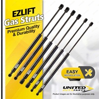 6 x Bonnet + Lift + Glass Gas Strut Lift Springs fits Hyundai Santa Fe SM 01-06