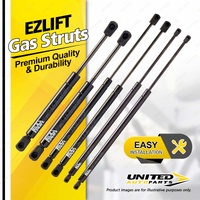 6 Pcs Bonnet + Lift + Glass Gas Strut Lift Springs fits Jeep Commander XH 06-10