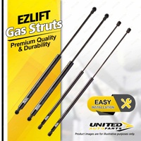 4 x Bonnet + Tailgate Gas Strut Lift Springs fits Audi A4 B6 B7 8E Quattro 01-08