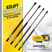 4 Pcs Bonnet + Tailgate Gas Lift Struts fits Ford Falcon EF EL Wagon 8/94-8/98