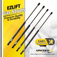 4 Pcs Bonnet + Tailgate Gas Strut Lift Springs fits Ford Falcon XD XE XF 79-88