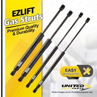 4 Pcs Bonnet + Tailgate Gas Strut Lift Springs fits Holden Commodore VE II 06-13