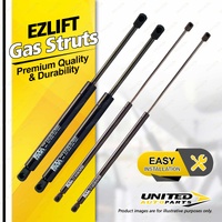 4 Pcs Bonnet + Tailgate Gas Strut Lift Springs fits Holden Commodore VF 13-17