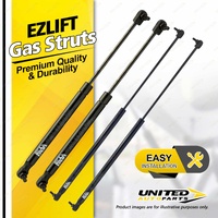 4 Pcs Bonnet + Tailgate Gas Strut Lift Springs fits Hyundai i40 VF 2011-2019