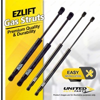 4 Pcs Bonnet + Tailgate Gas Strut Lift Springs fits Kia Sorento UM 6/2015-2019