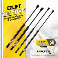 4 Pcs Bonnet + Tailgate Gas Lift Struts fits Mitsubishi Magna TR TS 5/92-12/96