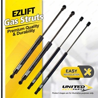 4 Pcs Bonnet + Tailgate Gas Strut Lift Springs fits Nissan Murano Z50 2005-2008