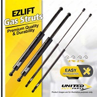 4 Pcs Bonnet + Tailgate Gas Strut Lift Springs fits Saab 9-5 YS3E Wagon 99-09