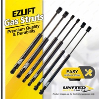 6 x Bonnet+Tailgate+Glass Gas Strut Lift Springs fits Nissan Pathfinder 4WD R51