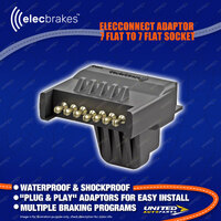 Elecbrakes elecConnect Adaptor 7 Flat to 7 Flat Socket PP7-7 Premium Quality