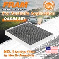 1 Piece Fram Cabin Air Filter - CF12160 Refer RCA350P Height 28mm Length 225mm