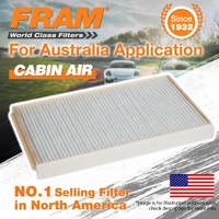 Fram Cabin Filter for Holden Astra AH TS Zafira TT 4Cyl 6Cyl Refer RCA114P