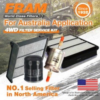 Fram 4WD Filter Service Kit for Mitsubishi Triton 2.7 ML MN Excellent Filtration