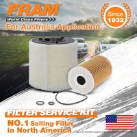 Fram Oil Air Filter Kit for Volkswagen Polo 6R 66 TDI 4cyl 1.6L Turbo Diesel