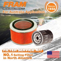 Fram Oil Air Filter Kit for Suzuki Sierra SJ413 4cyl 1.3L Petrol 10/1984-1999