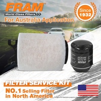 Fram Oil Air Filter Kit for Audi A3 8P 1.4 TFSI 4cyl 1.4L Petrol 12/2008-05/2013